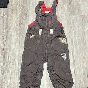 Cadet Rousselle Kids Brown Overalls 18M